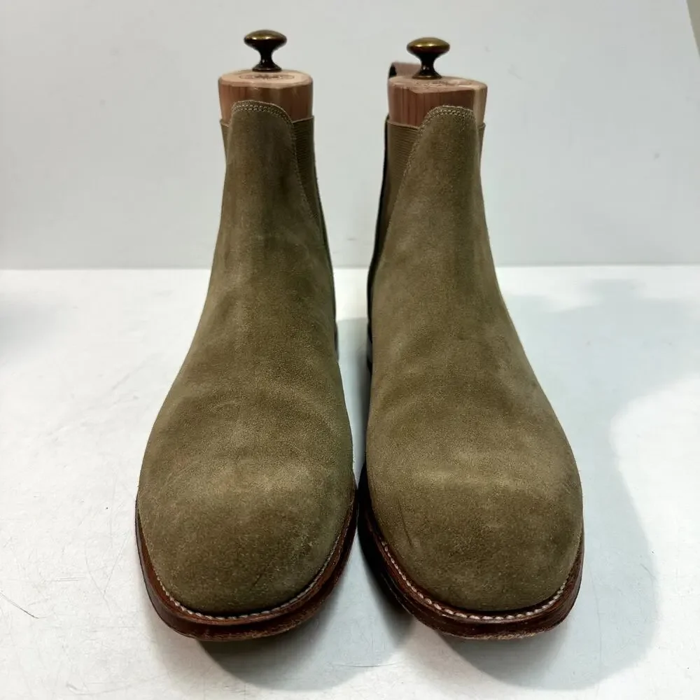 VERY GOOD Grenson Nolan Chelsea Suede Tan Mod Boot 119088 UK 9 F / US 10 D - Picture 3 of 12